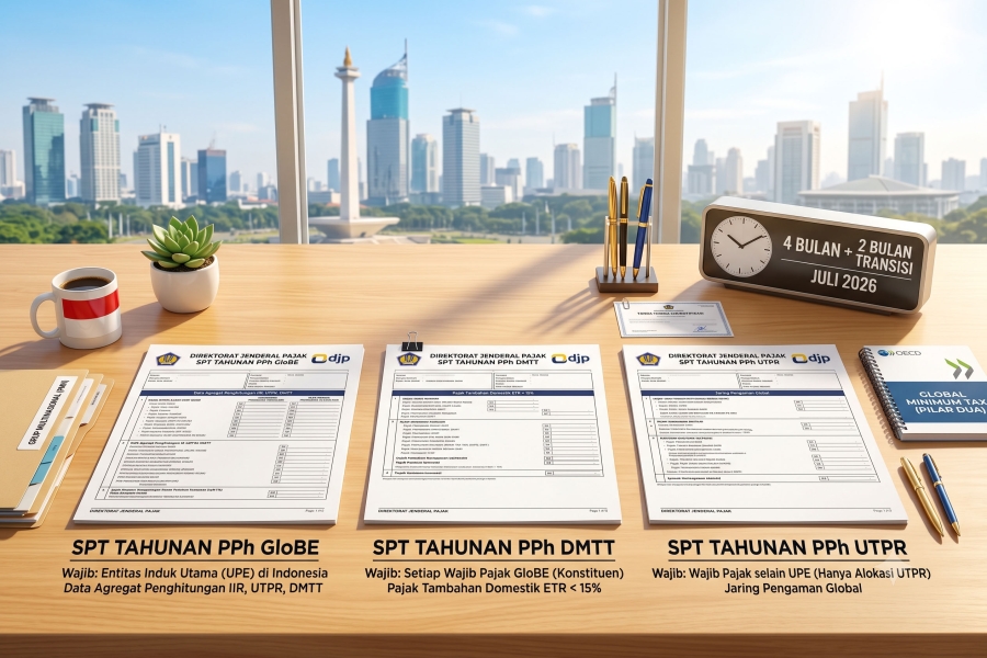 <b>Jenis-Jenis SPT PPh dalam Implementasi Pajak Minimum Global di Indonesia</b>