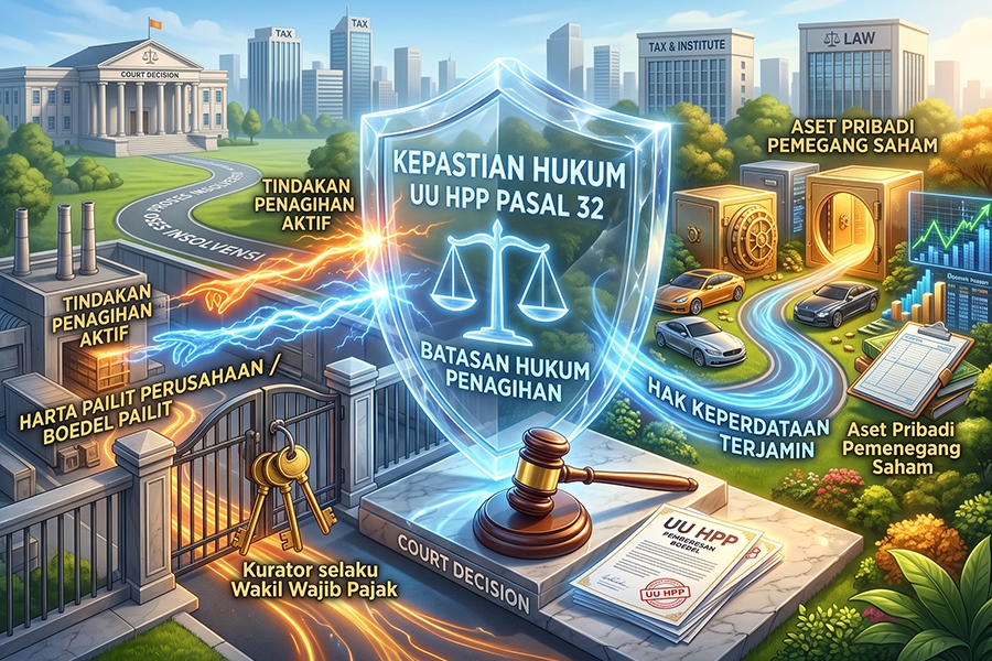 Otoritas pajak harus paham! Ini batasan hukum penagihan pajak secara renteng terhadap pemegang saham saat perusahaan pailit