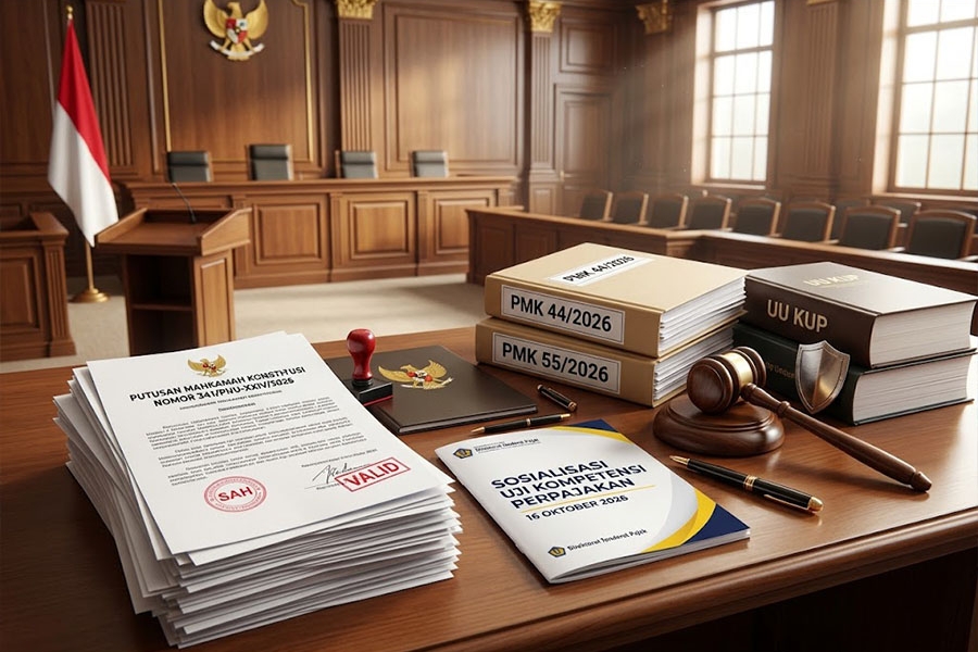 Tax Competency Test Challenged, Here is the Firm Ruling of Constitutional Court Decision 341/2026