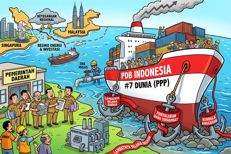 Ketegangan Dagang Asean Memanas dan Pasokan Gas Dipertaruhkan: Siasat Baru Indonesia Jaga Stabilitas Investasi Regional!