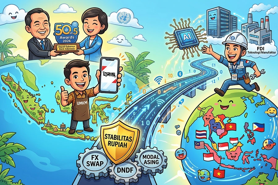 Prestasi Global QRIS Mengguncang PBB dan Siasat Baru Stabilisasi Rupiah: Mampukah Indonesia Mengejar Ketertinggalan Investasi AI di ASEAN?