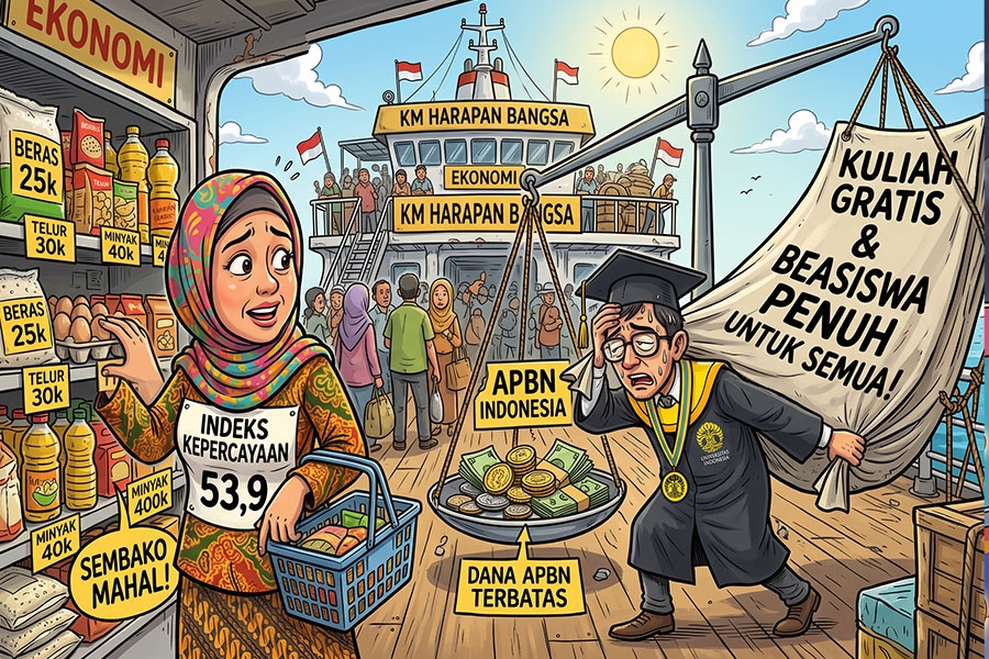 Proyeksi Ekonom OECD Bikin Optimis dan Kepercayaan Konsumen Naik, Mengapa Wacana Kuliah Gratis PTN Justru Bikin Waswas?