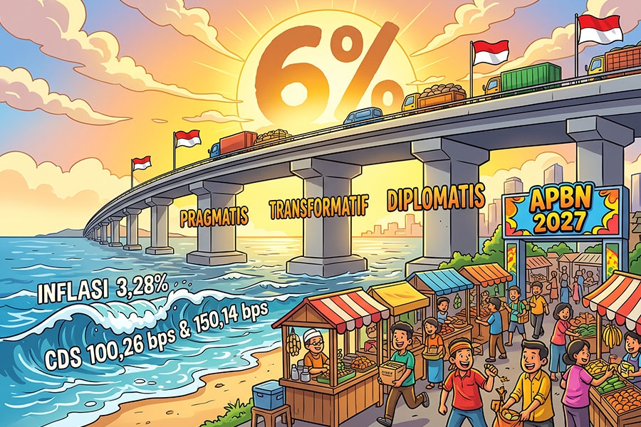 Tekanan Inflasi Pangan Melonjak dan Tenaga Kerja Formal Tersisih: Tantangan Berat Pemerintah Mengejar Pertumbuhan Ekonomi