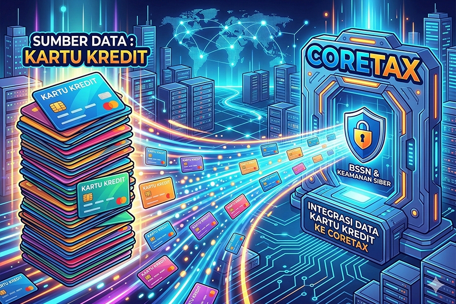 Transformasi Pengawasan Pajak 2026: Integrasi Ekstensif 27 Penyelenggara Kartu Kredit, Spesifikasi Data Merchant, dan Peluncuran Coretax Mobile