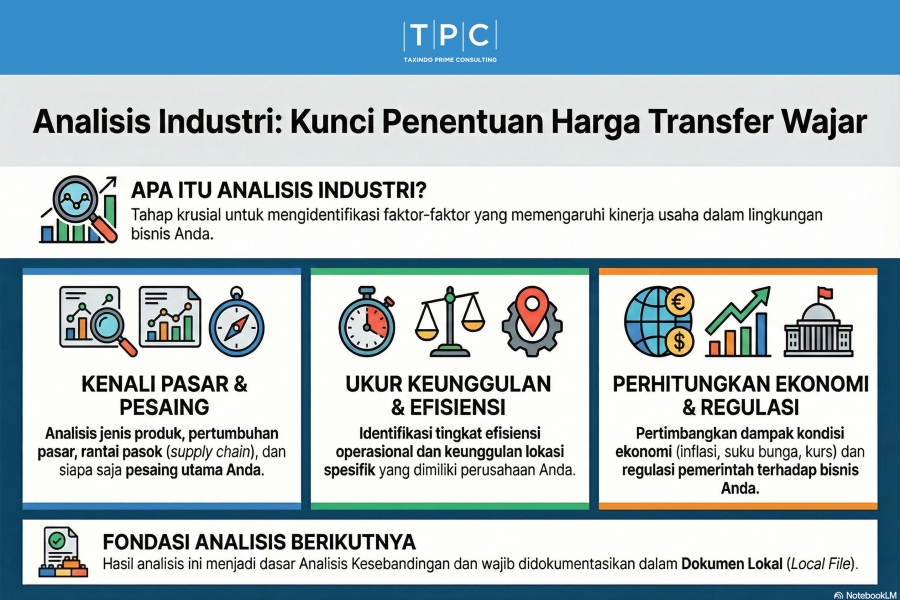 Analisis Industri: Pondasi Kunci Penerapan Prinsip Kewajaran dan Kelaziman Usaha (PKKU) dalam Transfer Pricing