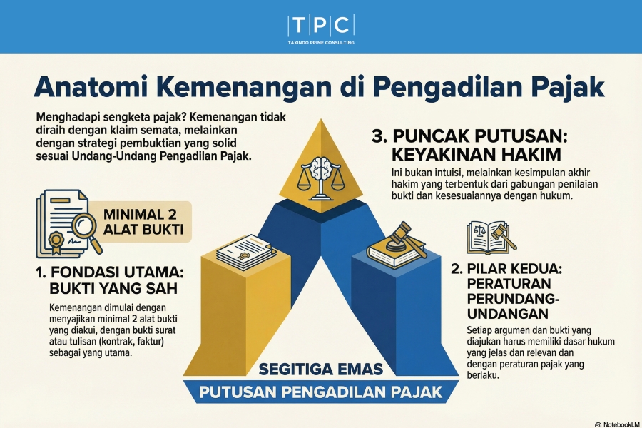 Anatomi Kebenaran di Meja Hijau: Bedah Tuntas Alat Bukti dan Putusan Pengadilan Pajak