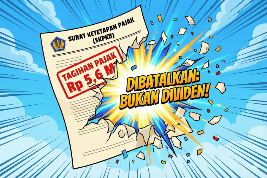 Cancelled Payment of Rp 5.6 Billion: PT IP's Victory in Constructive Dividend Dispute