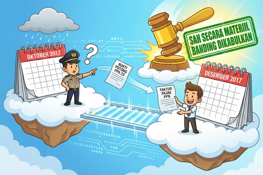 Beda Masa Lapor PPN dan PPh 23: PT HKR Lolos dari Koreksi DPP PPN di Pengadilan Pajak