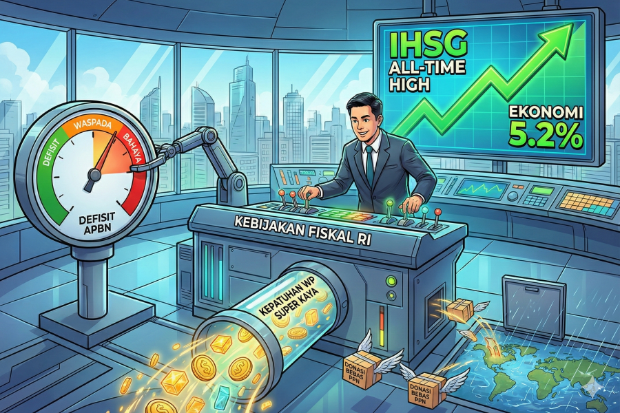 Dilema Fiskal dan Penegakan Kepatuhan: Upaya Menekan Defisit di Tengah Rendahnya Rasio Pajak Nasional