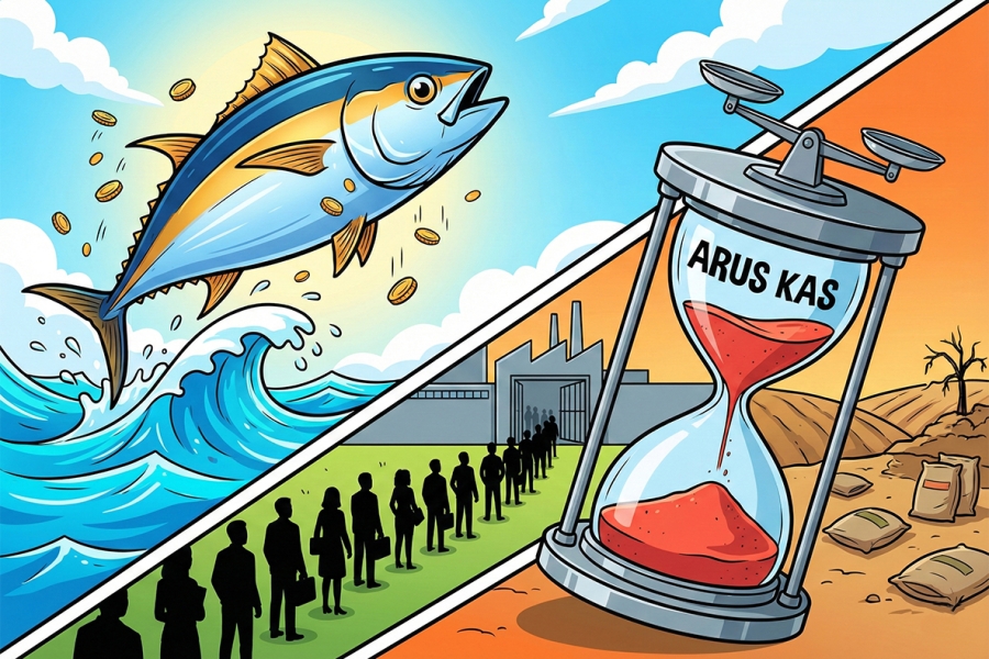End-of-Year Economic Dynamics: From Sustainable Tuna Potential to Government Cash Flow Pressure