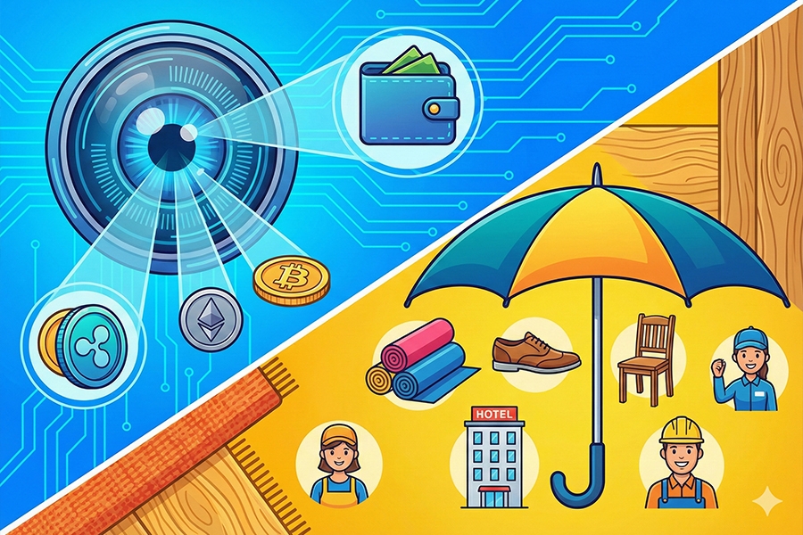 DJP Intip Dompet Kripto Anda! Coretax Resmi Beroperasi, Tapi 5 Sektor Ini Justru Bebas Pajak Gaji 2026