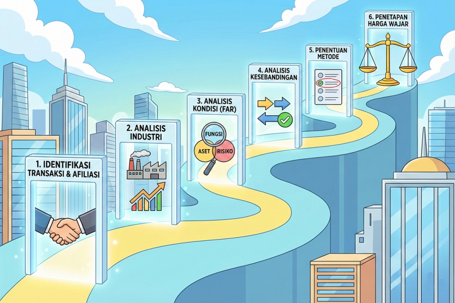 Enam Tahapan Wajib Penerapan Prinsip Kewajaran dan Kelaziman Usaha (PKKU): Berdasarkan PMK 172 Tahun 2023