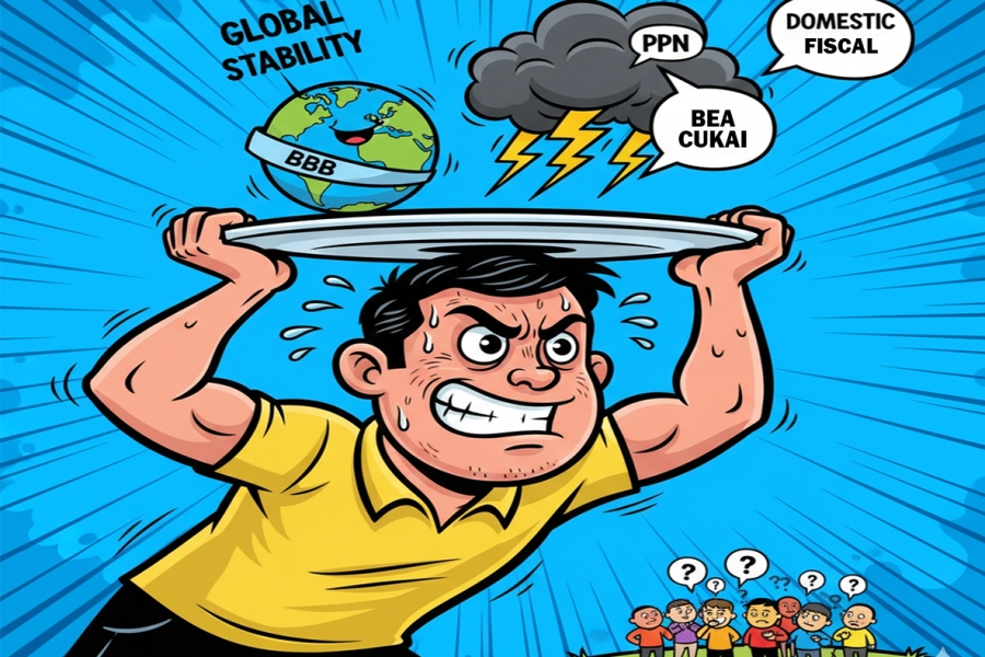 Fitch Tahan BBB Indonesia, Menkeu Waspadai Dampak PPN dan Isu Bea Cukai