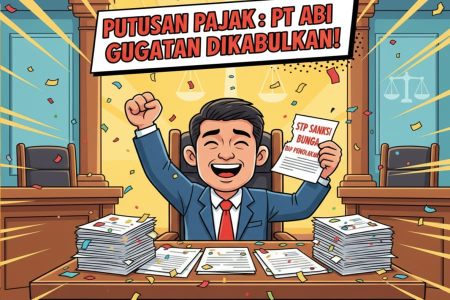 The Tax Court granted the lawsuit against the rejection of the DJP's interest penalty waiver, as it was proven that PT ABI was not negligent<a href="#">#</a>