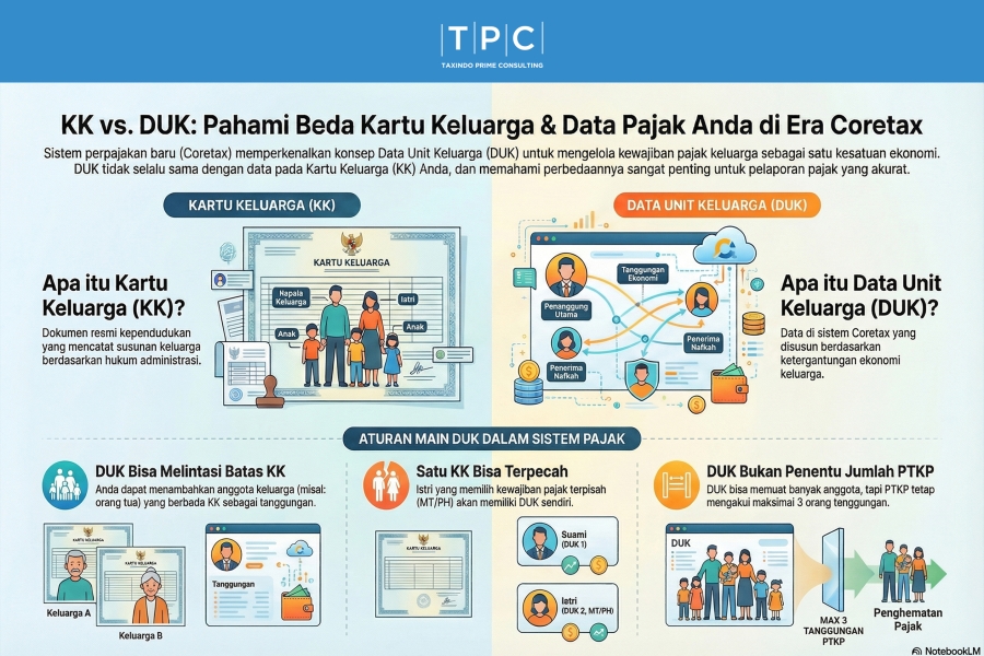 Harmoni dan Distorsi: Dinamika Data Unit Keluarga (DUK) dan Kartu Keluarga dalam Era Coretax