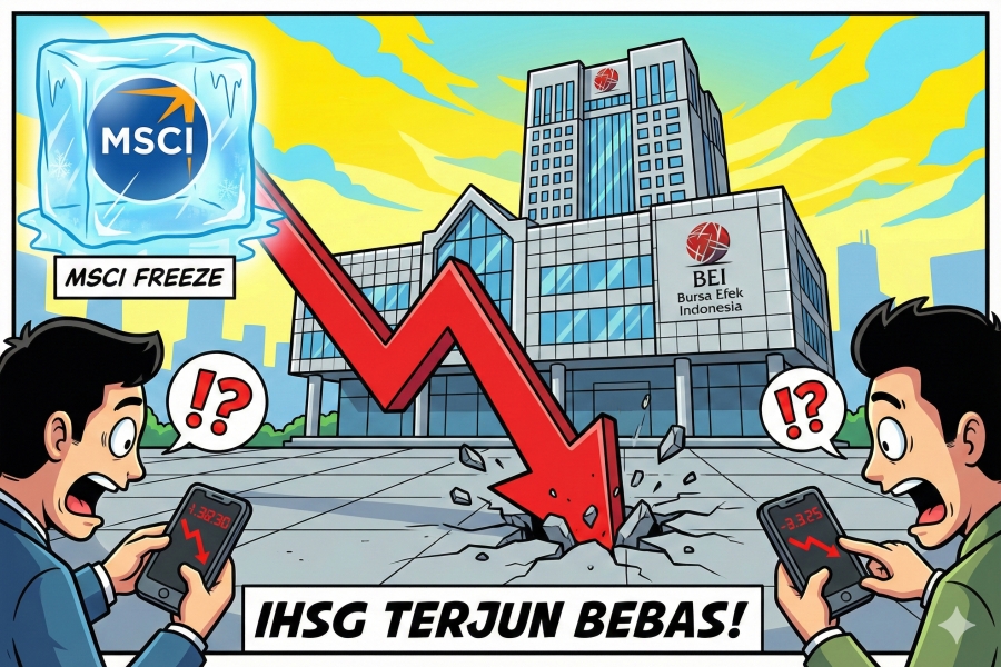 IHSG Terjun Bebas: Ultimatum MSCI Guncang Bursa, Ini Nasib Uang Investor Sebelum Mei 2026!