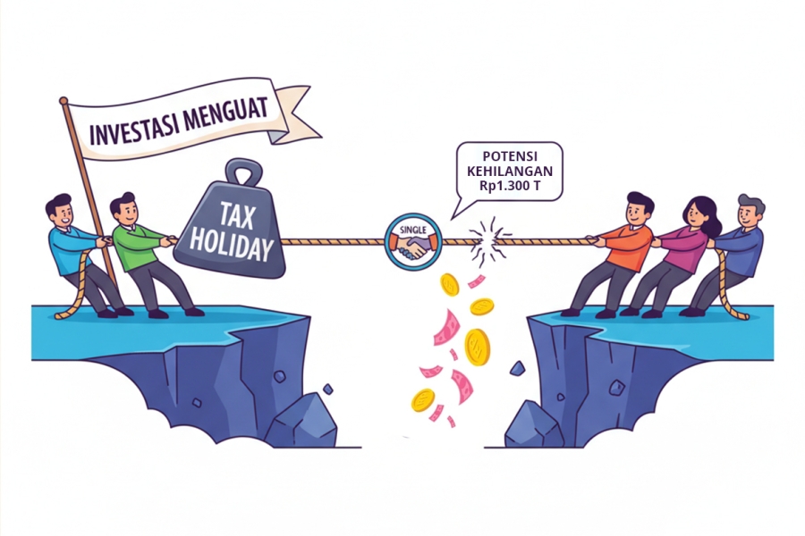 Investasi Menguat, Risiko Kehilangan Pajak Rp1.300 T