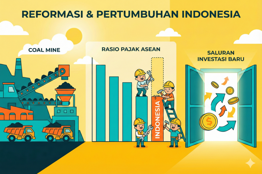 Kebijakan Sektor Komoditas dan Penguatan Basis Pajak: Evaluasi Rasio Pajak ASEAN serta Stagnasi Ambang Batas PTKP