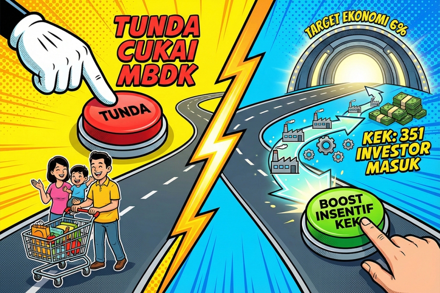 Kebijakan Trade-Off Fiskal: Cukai Minuman Manis Ditunda Tunggu Ekonomi 6%, Insentif Pajak KEK Sukses Tarik 351 Perusahaan