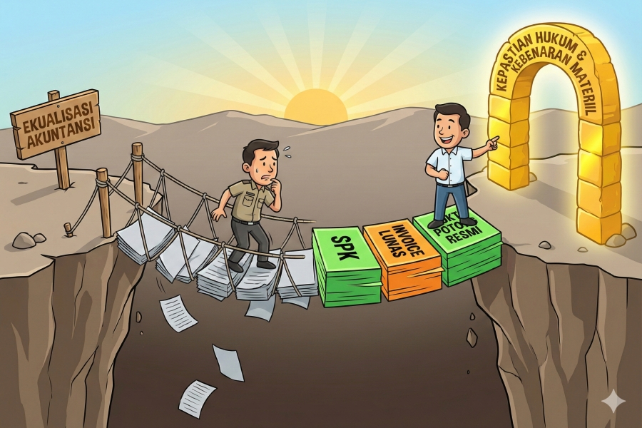 Koreksi PPh Pasal 23 DJP Gugur!&nbsp;Pelajaran Penting: Ekualisasi Akuntansi Bukan Bukti Konkret di Mata Hukum