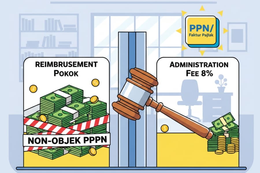 Victory Against the Indonesian Tax Authority (DJP): Tax Court Overrules VAT Taxable Base Correction, Affirms Affiliate Salary Reimbursement Is Not a Tax Object!