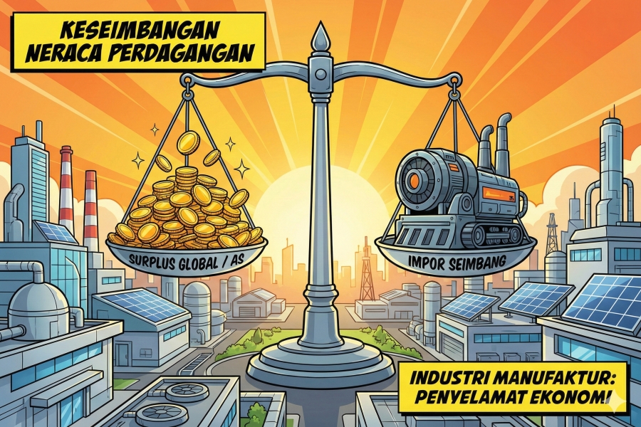 Misteri Cuan Dagang 2025 Terbongkar: AS Jadi Penyelamat Saat Ketergantungan China Menggila, Prabowo Balas dengan Jurus Rp618 Triliun!
