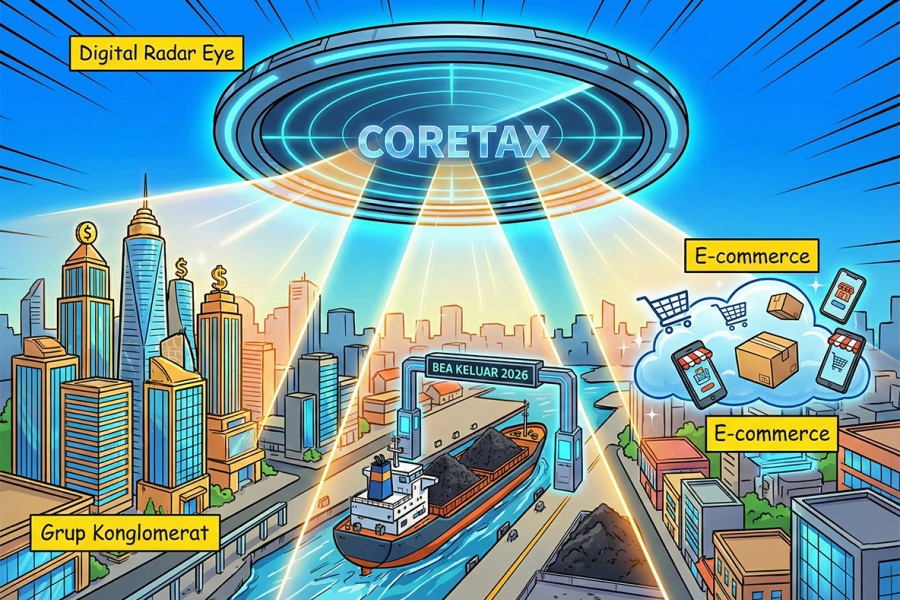 Tightening Supervision and Tax Extensification: DJP Focuses on Conglomerates and E-commerce, Coal Faces Export Duty