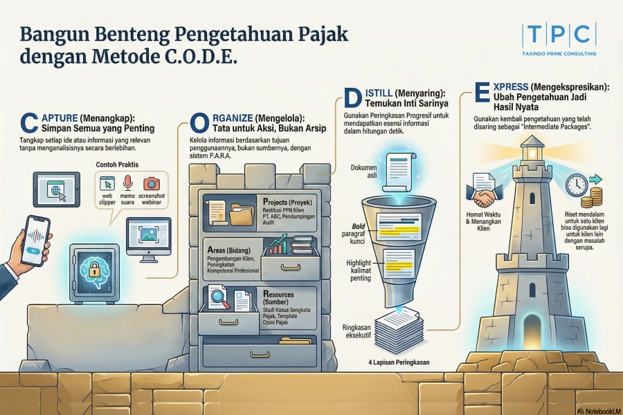 Rahasia Konsultan Pajak Super-Produktif: Bukan Soal Kerja Keras, Tapi Punya Otak Kedua! (2)