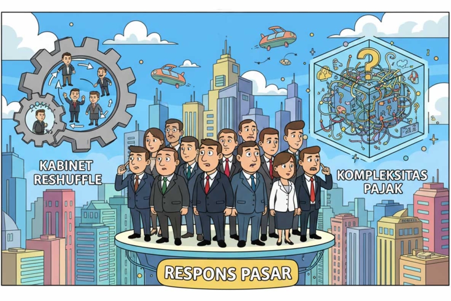 Respons Pasar atas Reshuffle Kabinet dan Kompleksitas Pajak: Antara Digitalisasi dan Inovasi Daerah