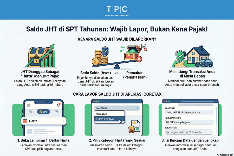 Saldo JHT dalam SPT Tahunan: Harta "Tersembunyi" yang Wajib Dilaporkan di Era Coretax