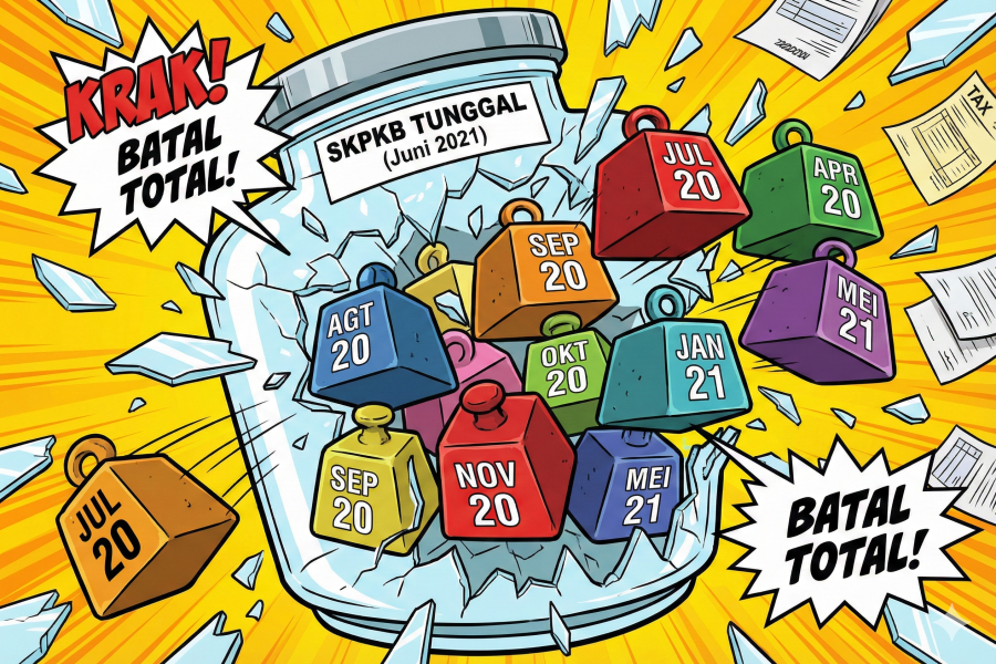 SKPKB Batal Total! Pengadilan Pajak Ungkap Cacat Fatal DJP: Mengapa Menggabungkan 12 Masa Pajak Jadi Bumerang?