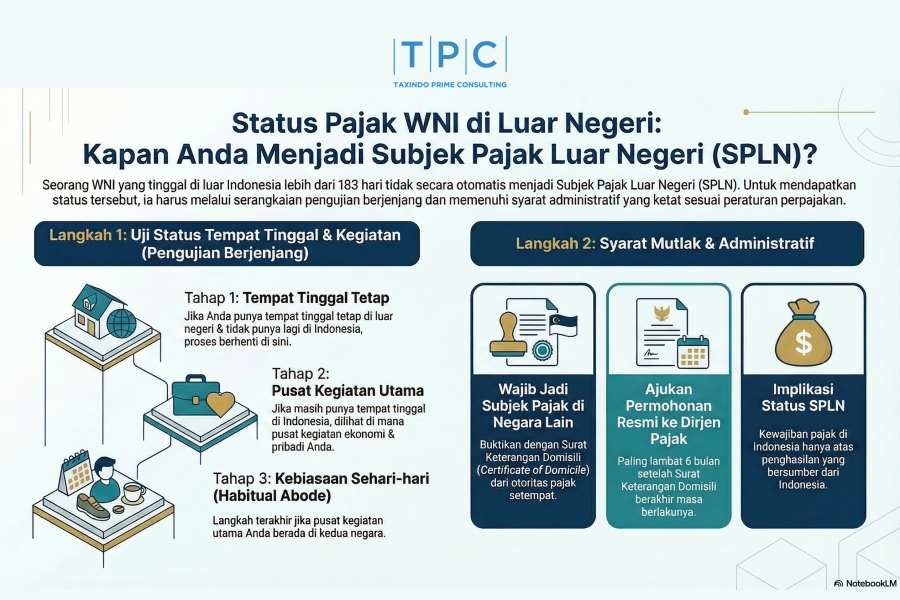 Status WNI di Luar Negeri: Kapan Menjadi Subjek Pajak Luar Negeri (PER 23/2025)?