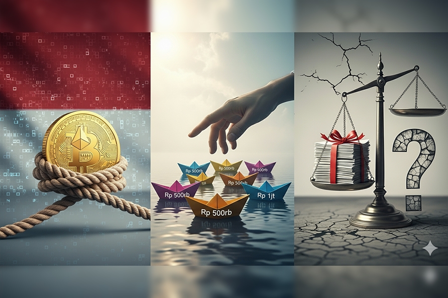 Tiga Sisi Pajak Indonesia: Kripto Diperketat, UMKM Menunggu, Legitimasi Dipertanyakan