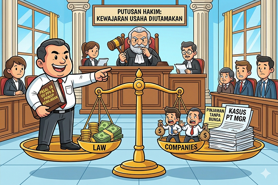 Bahaya Tersembunyi Pinjaman Tanpa Bunga ke Induk Perusahaan: Belajar dari Kasus PT MGR