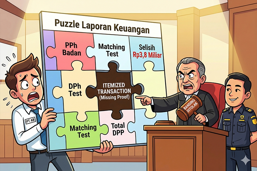 Gagal Buktikan Selisih Biaya Rp3,8 Miliar, Banding PPh Pasal 23 Ditolak: Pelajaran Krusial dari Putusan Pengadilan Pajak