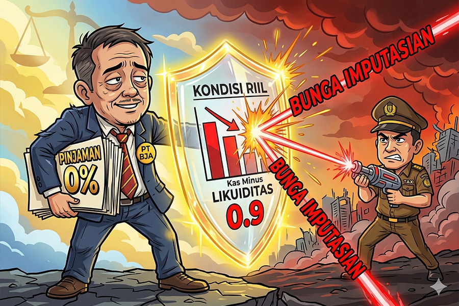 Jebakan Bunga Imputasian PPh 23 dari Pemegang Saham: Kapan Wajib Pajak Menang dengan Bukti Likuiditas Jeblok?