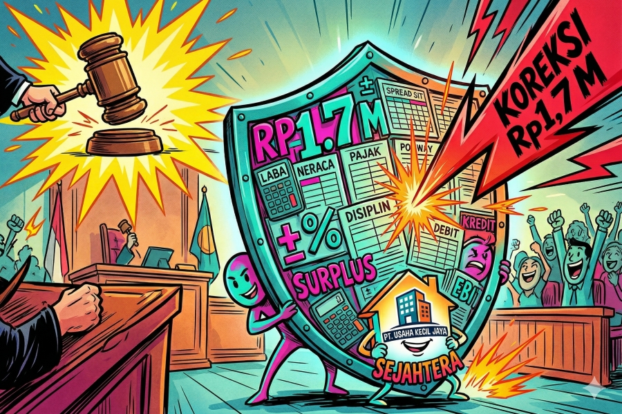 Jurus Pamungkas Wajib Pajak: Menang Banding PPh Badan Melawan Koreksi Omzet Rp1,7 Miliar Karena DJP Membuat Kesalahan Ini