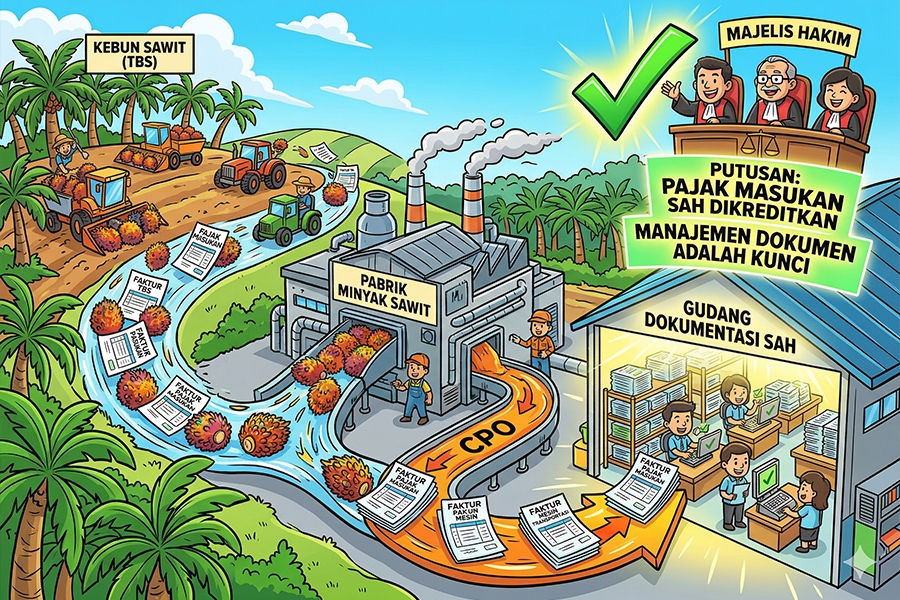 Kabar Gembira bagi Perusahaan Sawit: Majelis Hakim Menangkan Pengkreditan Pajak Masukan Unit Kebun!