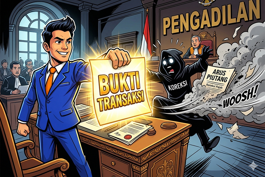 Menang Lawan Koreksi PPN Rp3,8 Miliar: Hakim Batalkan Asumsi Arus Piutang Tanpa Bukti Faktur Pajak&nbsp;