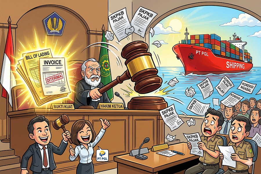 Salah Kaprah DJP Anggap Jasa Forwarding sebagai Sewa Kapal: PT PGL Menang Telak di Pengadilan Pajak!