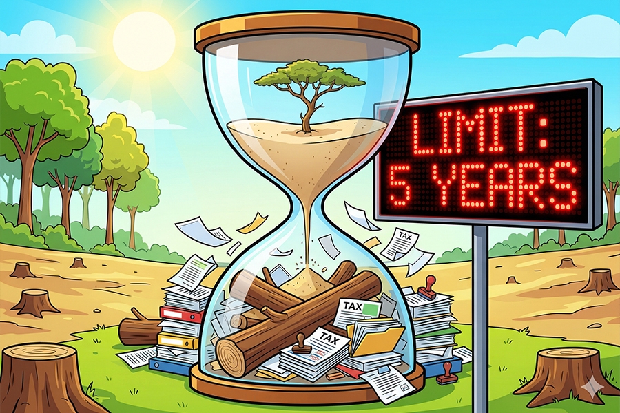 Terjebak Aturan 5 Tahun: Mengapa Penjualan Kayu Alam Tidak Menyelamatkan Pajak Masukan PT PBA?