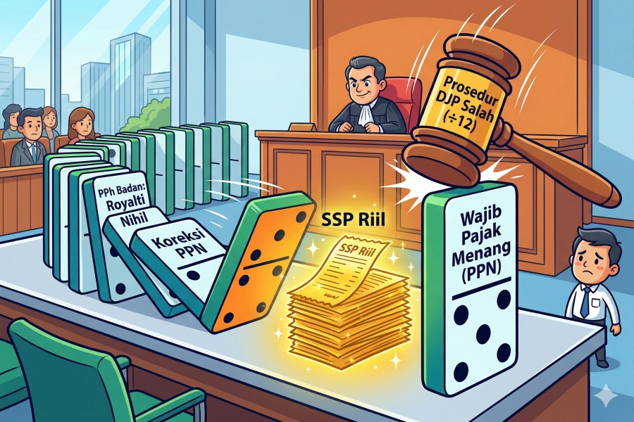 Terjerat Sanksi Ganda: Mengapa Wajib Pajak Kalah di PPh Tapi Menang di PPN Walaupun Royalti Dinyatakan Nol?