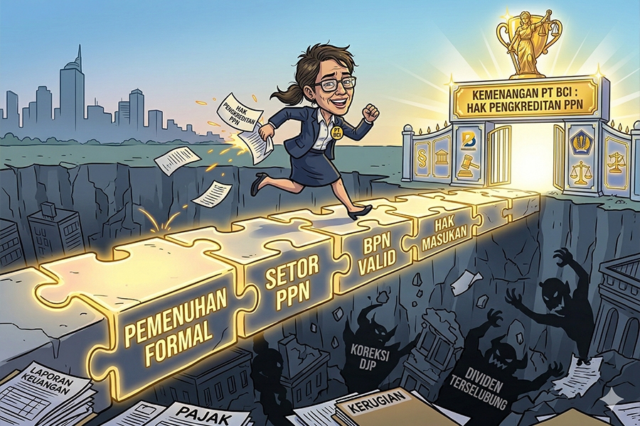 Terlanjur Bayar PPN Jasa Luar Negeri tapi Dituduh Dividen Terselubung: Ini Cara PT BCI Melawan dan Menang di Pengadilan Pajak
