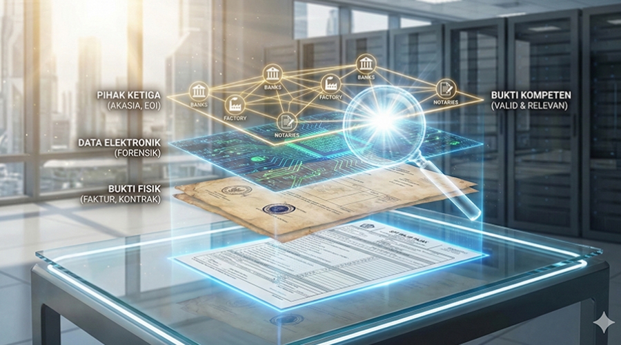 Anatomi Pembuktian dalam Pemeriksaan Pajak: Sinergi Bukti Audit, Bukti Kompeten, dan Dasar Koreksi di Era Transparansi
