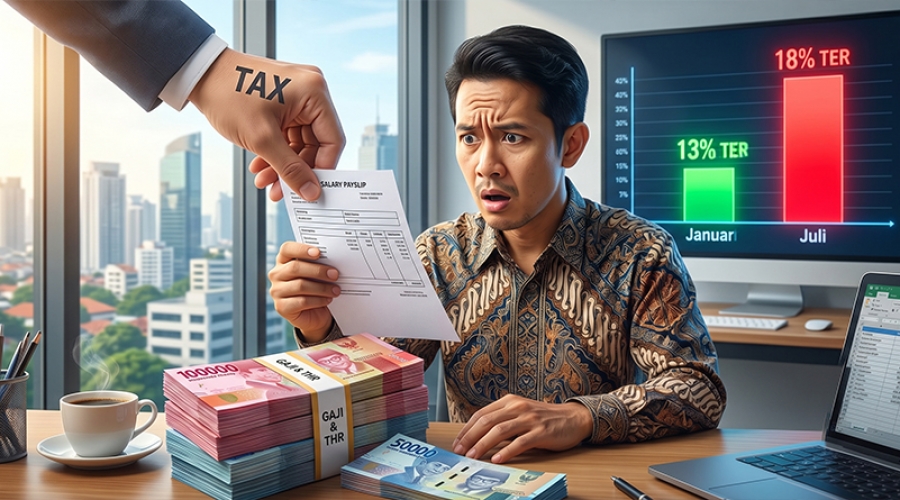 Dampak THR dan Bonus dalam Penghitungan PPh 21: Lonjakan Potongan di Bulan Penerimaan

