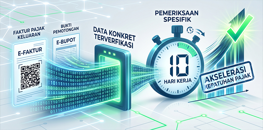 Data Konkret: Akselerasi Penegakan Kepatuhan Pajak Melalui Mekanisme Pembuktian Langsung
