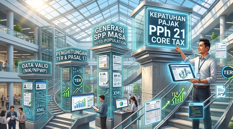 Era Baru Kepatuhan: Panduan Praktis Pelaporan PPh 21 di Aplikasi Core Tax
