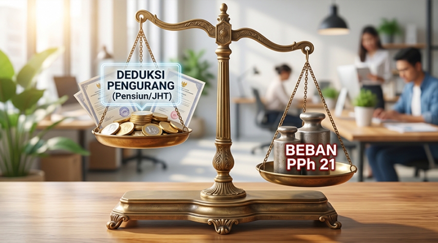 Iuran Pensiun dan JHT: Komponen "Peringan" dalam PPh 21 Pegawai Tetap
