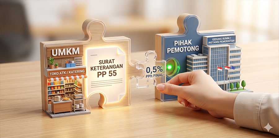 Mekanisme Pemotongan PPh Final UMKM 0,5% Oleh Pihak Lain: Panduan Lengkap dan Ilustrasi Kasus
