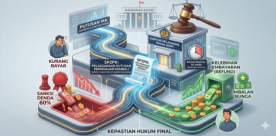 Pelaksanaan Putusan Peninjauan Kembali Perkara Pajak: Prosedur, Konsekuensi Finansial, dan Kepastian Hukum
